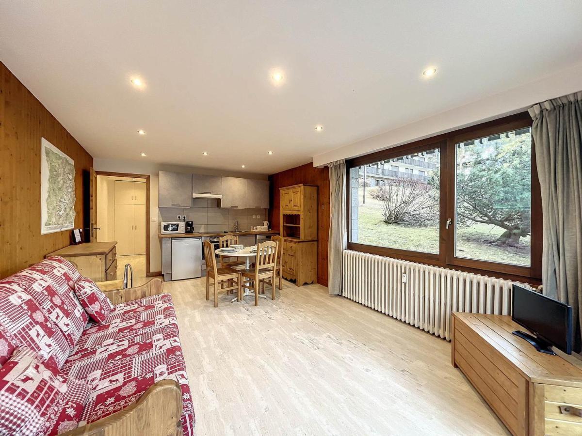 Chamonix: Appt 2P, 4 Pers, Terrasse, Parking, Proche Centre Et Telecabine - Fr-1-507-26 Buitenkant foto
