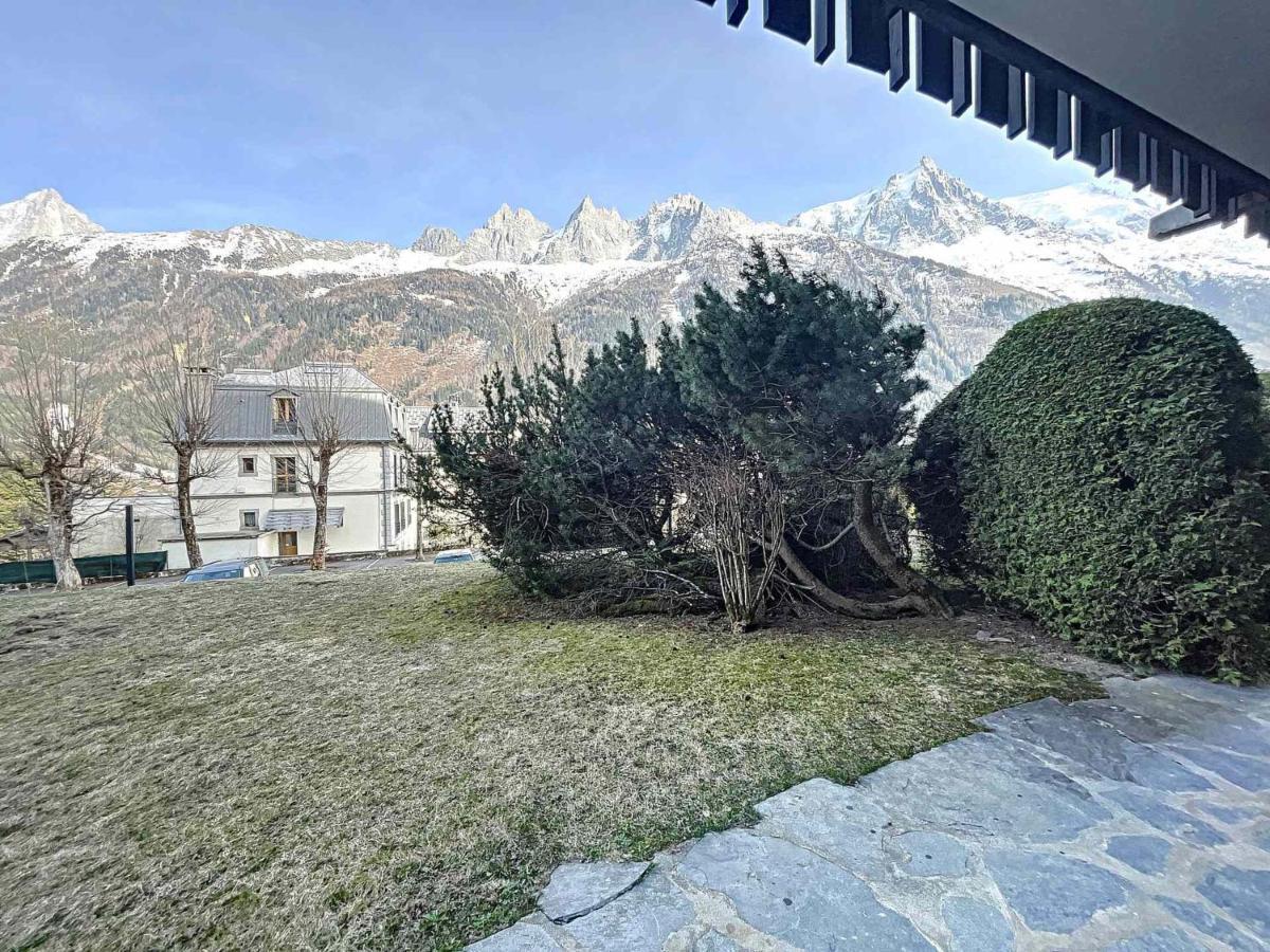Chamonix: Appt 2P, 4 Pers, Terrasse, Parking, Proche Centre Et Telecabine - Fr-1-507-26 Buitenkant foto